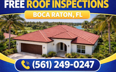 Free Roof Inspections Boca Raton FL | No-Cost Checks