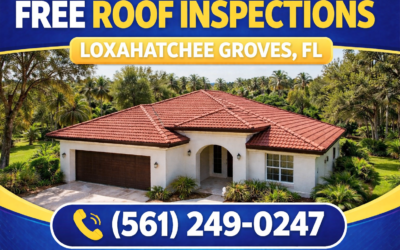 Free Roof Inspections Loxahatchee Groves FL | Spot Issues Fast